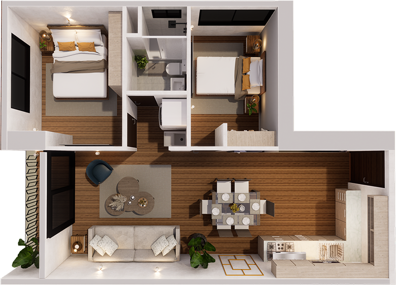 Lumina Apartamentos Xela apartamento b